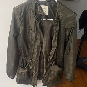 Khaki Anorak Jacket
